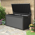 KAMABOKO Outdoor Storage Box, 330 Gallon Deck Box Outdoor Waterproof by KAMABOKO