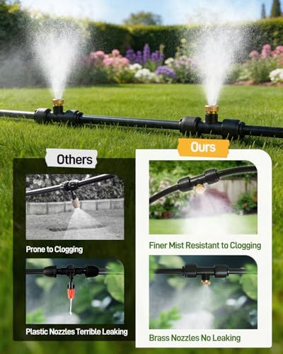 Misters for Outside Patio with Automatic Sprinkler Timer - Image 5