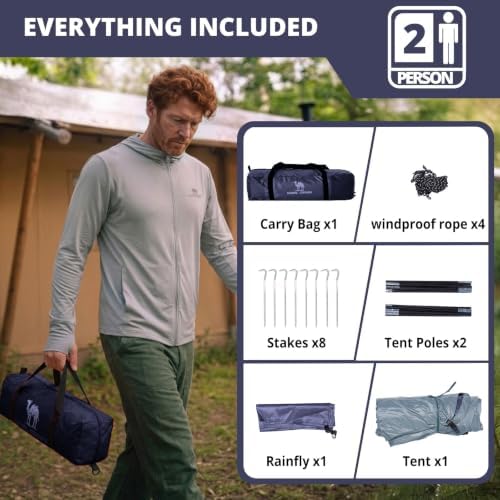 CAMEL CROWN Tents for Camping 2/3/4/5 Person Camping Dome Tent, Waterproof,Spacious, Lightweight Portable Backpacking Tent for Outdoor Camping/Hiking - Image 5