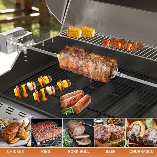 onlyfire 6104 Chromed Heavy Duty BBQ Rotisserie Meat Fork (1 Pair) - Image 5