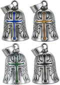 Motorcycle Bell Guardian Angel Gremlin Lucky Charm Gift For Riders by CTZSRGuardianAngelGoodLuckBells