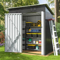 AirWire 5x3 FT Outdoor Storage Shed Grey by AirWire