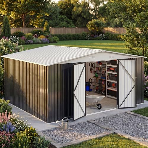 AirWire 12x14 FT Outdoor Storage Shed - Image 2