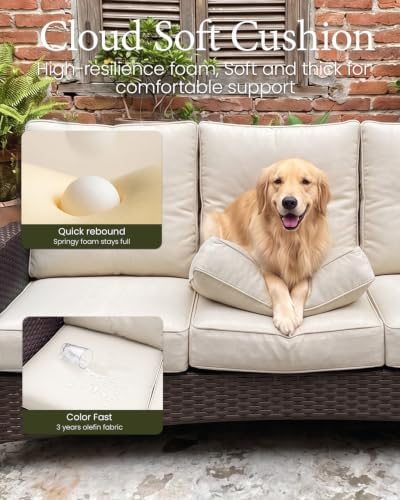 LayinSun 9 Pieces Outdoor Patio Furniture Set - Image 3