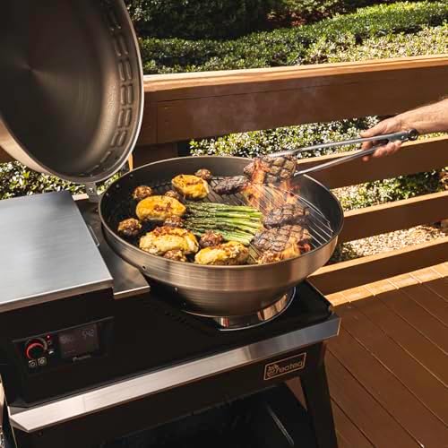 recteq Pellet Grill RT-380BD Bullseye Deluxe, WiFi Enabled Electric Pellet Smoker Grill, BBQ Outdoor, Smoke, Sear, and More - Image 3