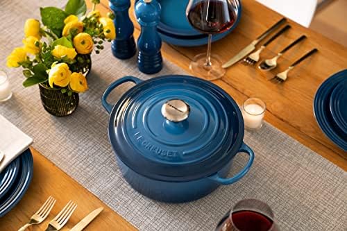 Le Creuset Enameled Cast Iron Round Dutch Oven, 9 qt., Marseille - Image 5