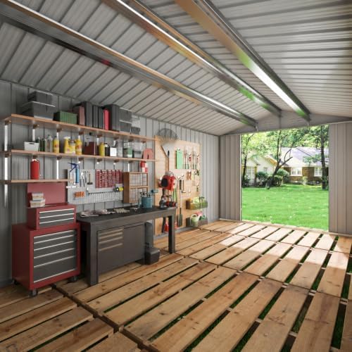 AirWire 8x12 FT Outdoor Storage Shed - Image 4