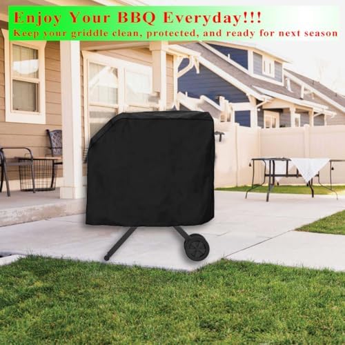 Griddle Cover for Blackstone On The Go 22 Inch Scissor-Leg Griddle with Stand and Hood- 600D Grill Cover for Blackstone 22" 1935 Portable Griddle, Heavy Duty & Waterproof Outdoor - Image 7