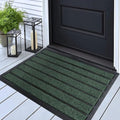 ubdyo Extra Durable Door Mat Outside Entrance (30" x 17", Bright Green) by UBDYO