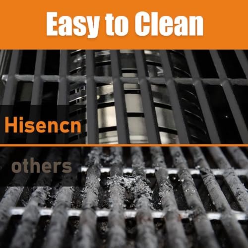 Hisencn Grill Grates for Char-Broil Advantage 463344015 463343015-16 15/16" - Image 5