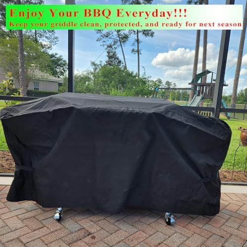 Cover for Blackstone 30 Inch Griddle, 600D Heavy Duty Waterproof Flat Top Grill Cover for Blackstone 5460 Patio Series 36 Inch Griddle - Image 7