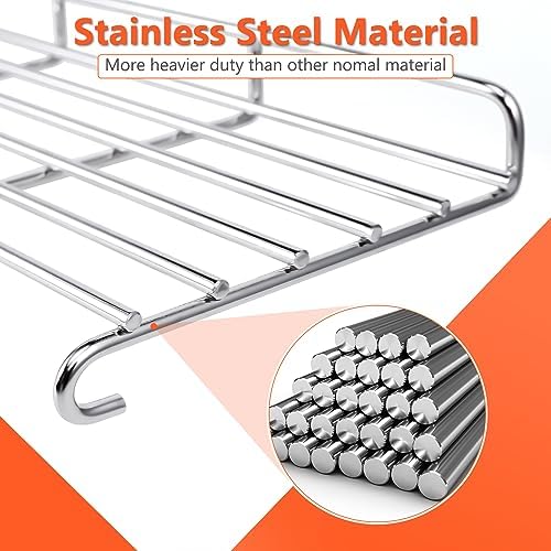 QuliMetal Grill Warming Rack for Weber Genesis II 300 Series - Image 3
