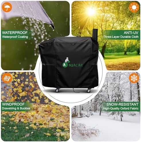 Charcoal Grill Cover 48" for ZPG-7002B Pro/7002E/700D6 Pellet Grill - Image 7