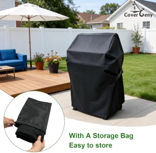 Outdoor Waterproof Small Grill Cover Fits for Weber Spirit 210 Series(E 210,S 210,E 215), Charbroil, Kenmore Grills, Heavy Duty 2 Burner BBQ Cover 30",Compared to Weber 7105 - Image 7