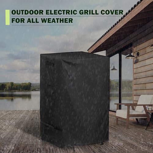 Griddle Cover for CharBroil Bistro Pro Electric Grill & Griddle 25302145/25302146, Outdoor Grill Cover for Charbroil Bistro Pro Gas Grill 25302161 - Image 6