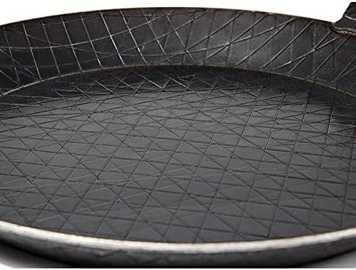 Petromax Wrought Iron Skillet, Long Handle Pan Conducts Heat Evenly, Indoor/Outdoor Camping Cookware for Campfire or Home Kitchen Use, Stove to Table Serveware - Image 2