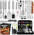TAIMASI 34Pcs Heavy Duty Grill Accessories Grilling Gifts for Men by Taimasi