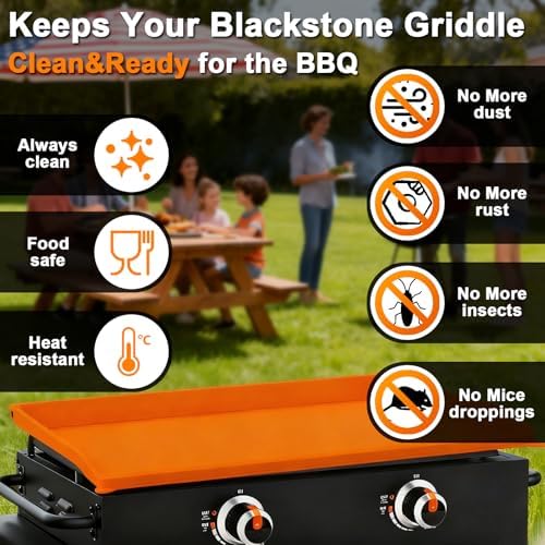 Full-Edge 28" Silicone Griddle Cover Compatible with Blackstone - Image 3