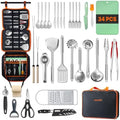 Gaialoop Camping Utensil Set, Camping Cooking Utensils & Kitchen Tools by Gaialoop