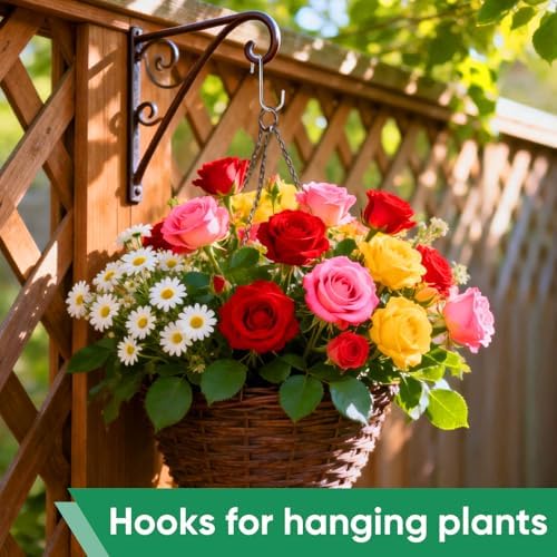 ESFUN 30 Pack 3 Inch S Hooks Heavy Duty Pan Pot Holder Rack Hooks Hanging Hangers S Shaped Hooks for Kitchenware Pots Utensils Clothes Bags Towels Plants - Image 5