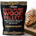 Kona Premium Blend Smoker Pellets, Intended for Ninja Woodfire Outdoor Grill, 2 lb Resealable Bag by Kona