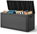 KAMABOKO Outdoor Storage Box, 70 Gallon Deck Box Outdoor Waterproof by KAMABOKO