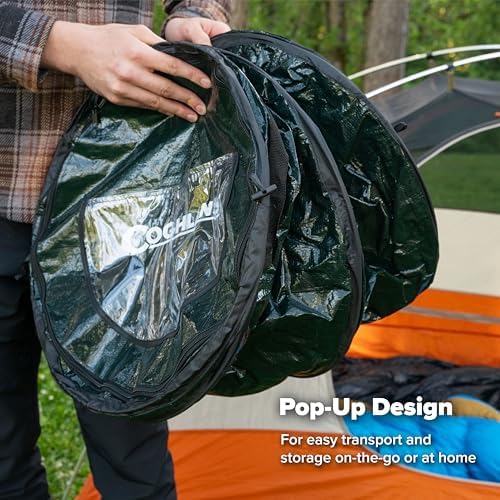Coghlan's Pop-Up Lightweight Trash Can – Collapsible Waste Bin for Camping, RV, Outdoor Events, and Travel – Durable, Compact, and Easy to Store – 29.5 Gallon - Image 3