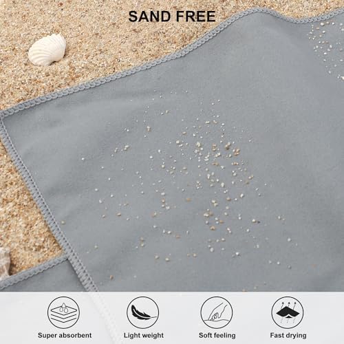 Rainleaf Microfiber Towel Quick Dry Camping & Travel & Gym Towel. Compact - Image 5