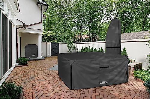 ULTCOVER Waterproof Patio Furniture Cover 62L x 62W in, Black - Image 6