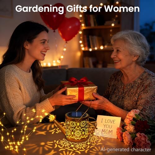 Solar Garden Lights Outdoor Decoration Flower Solar Watering Can Light - Image 6