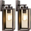 BesLowe Outdoor Wall Light Fixtures, Outside Porch Lights, Antique Copper by BringYourBrightFuture