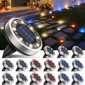btfarm 16 Pack Solar Lights Outdoor Waterproof, 8 LED Solar Ground Lights by btfarmdecorativelighting