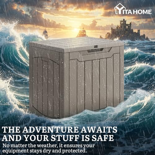 YITAHOME Outdoor Resin Storage Box 31 Gal - Image 6