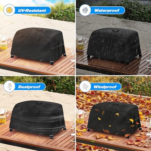 Tabletop Grill Cover for Char Broil Portable 240 Liquid Gas Grill - Image 6