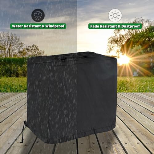 Pellet Smoker Cover for GE Profile Indoor Pellet Smoker, Heavy-Duty 600D Protective Cover for Tabletop Smoker Pellet Smoker Grill - Image 5
