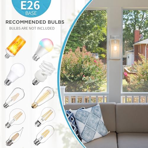 MAXvolador Outdoor Wall Light Fixtures, Exterior Waterproof Wall Lanterns - Image 3