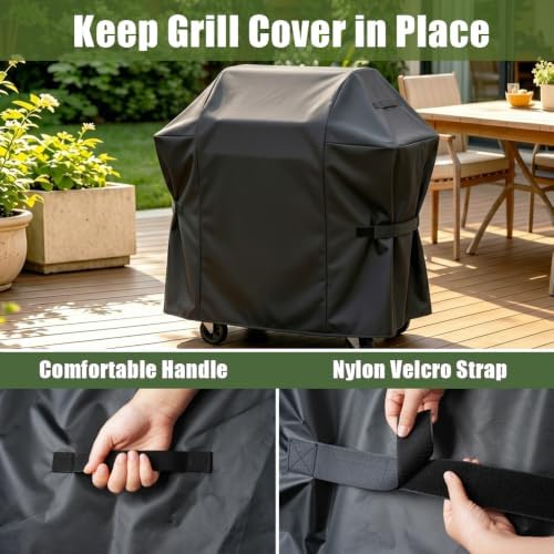 Grill Cover, 45 inch Outdoor Waterproof UV Resistant BBQ Covers - Image 5