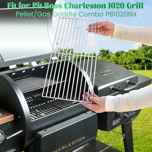 Charleston Grill Grates for Pit Boss 1020 PB1020NX Cooking Grid Replacement Parts Pitboss Stainless Steel Pellet Grill Combo Smoker Accessories BBQ Grilling Rack - Image 3