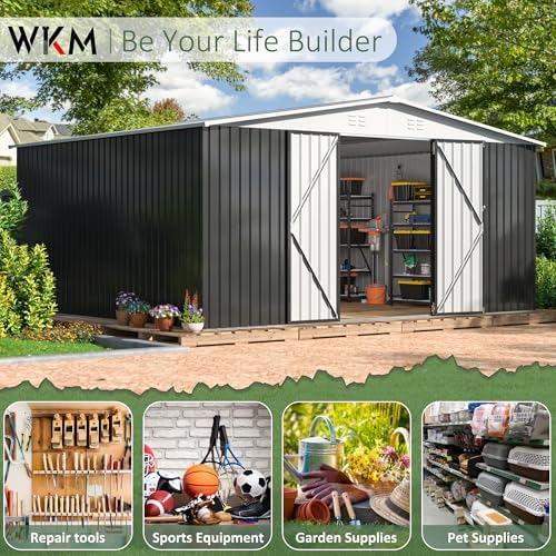 WKM 12x14 FT Outdoor Storage Shed - Image 6