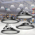 Led High Bay Lights 200W - 28000lm 5000K Super Bright Waterproof Led Shop Lights with Plug 5' Cable and Hook Ring, Garage Light for Factory Gym Warehouse Workshop（4 Pack） by Illuminatinglifewiththewarmthandloveoflight