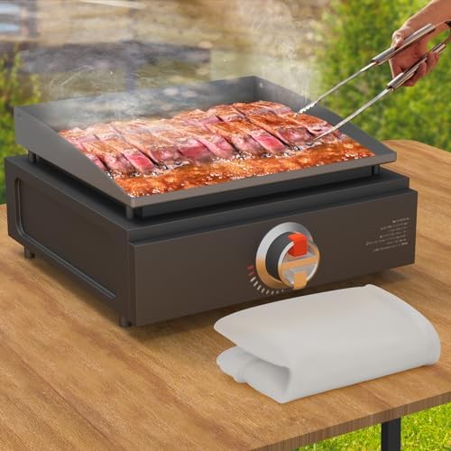 Silicone Griddle Mat Cover for Blackstone - 17 Inch True All-Encompassing Coverage Heavy Duty Food Grade Grill Buddy Mat, All Season Cooking Surface Protective Cover - Image 7