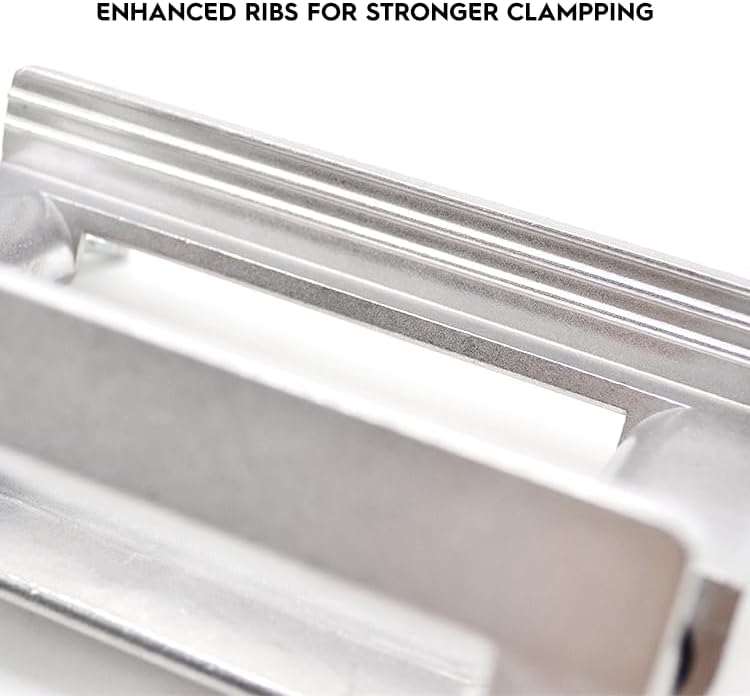 Heavy Duty Grill Brick Holder Clamping Range 2.6”-4.3” 66-110mm, Clean Smoker Flat Top Grill BBQ Grate Cast Iron Griddle - Image 6