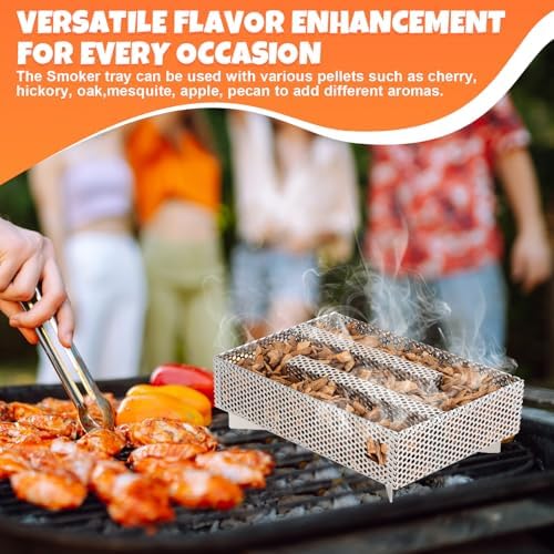 5" x 8" Pellet Smoker Tray, 12 Hours Billowing Maze Smoker Box - Image 6