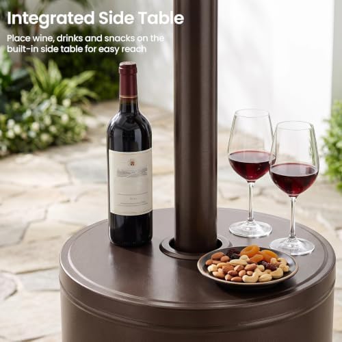 DUMOS 48,000 BTU Patio Heater for Outdoor Use, Outdoor Gas Heater - Image 2