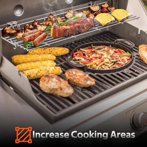 onlyfire Foldable Stainless Steel Warming Rack Grilling Replacement - Image 5
