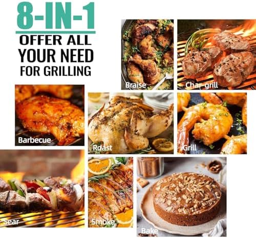Z GRILLS 2025 Pellet Grill & Smoker with PID 3.0 Controller, Dual-walled Insulation, Meat Probes, Huge Storage, Hopper Clean-out including Grill Cover and More - Image 3
