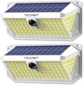 TECKNET 416 LED Solar Lights Outdoor Motion Sensor Waterproof 4200lm,2 Pack by Tecknet