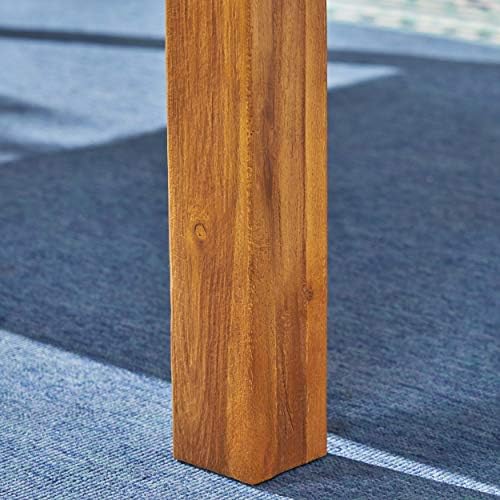 Christopher Knight Home Eric Outdoor Expandable Acacia Wood Dining Table, Natural Finish - Image 6
