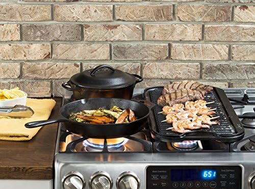 Lodge Pre-Seasoned Cast Iron Dutch Oven with Bail Handle, 7 Quart - Image 4