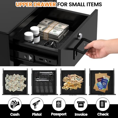 7.5 Cub Drop Safe for Business, Depository Safe with Quick Place Drop Slot - Image 7